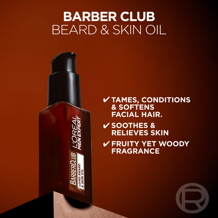 L'Oreal Paris Men Expert Barber Club Long Beard & Skin Oil 30ml