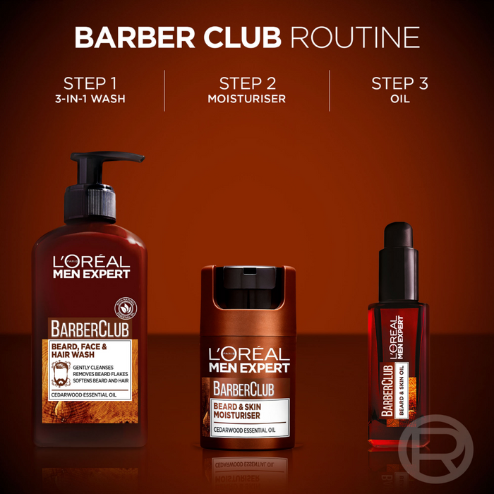 L'Oreal Paris Men Expert Barber Club Long Beard & Skin Oil 30ml