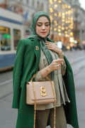 Louvre Extended Square - Dark Green