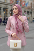 Louvre Extended Square - Dusty Rose