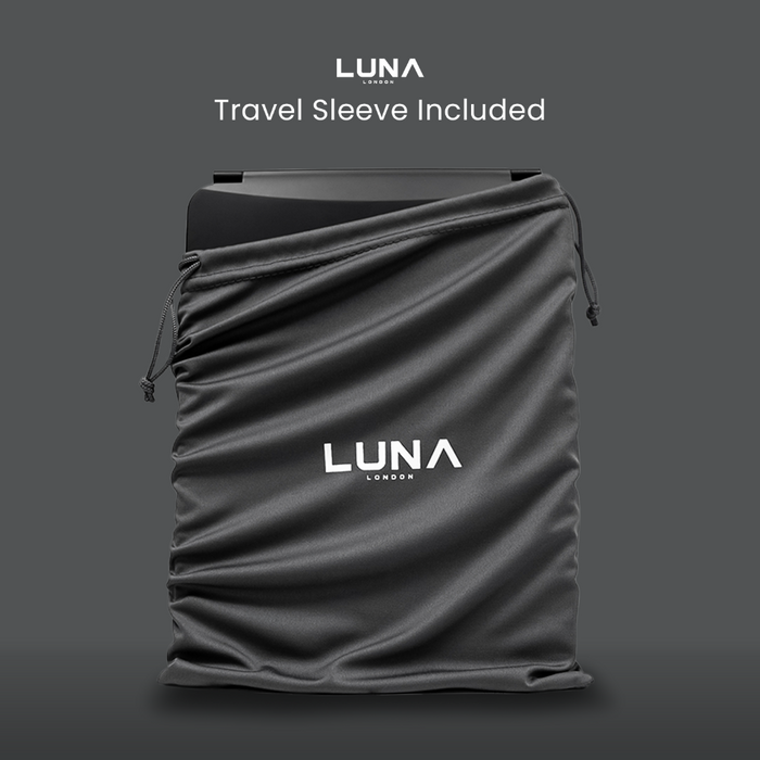Luna London Eclipse Travel Mirror Matte Black