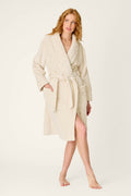 Luxe Plush Solid Natural Robe