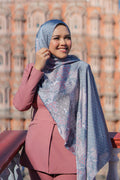 Maharani Satin Shawl -  Dhusar
