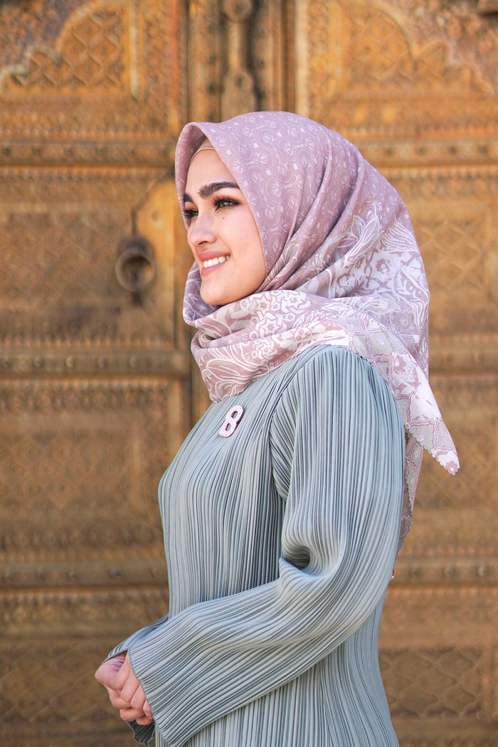 Maharani Voal Square - Dusty