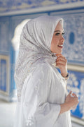 Maharani Voal  Square - White