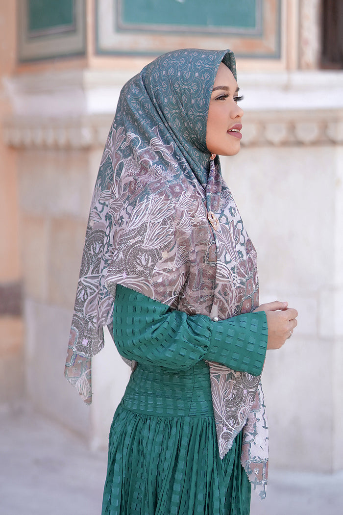 Maharani Voal Square XL - Green