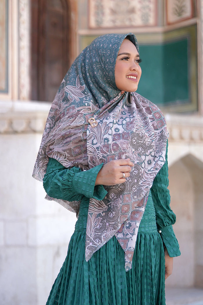 Maharani Voal Square XL - Green