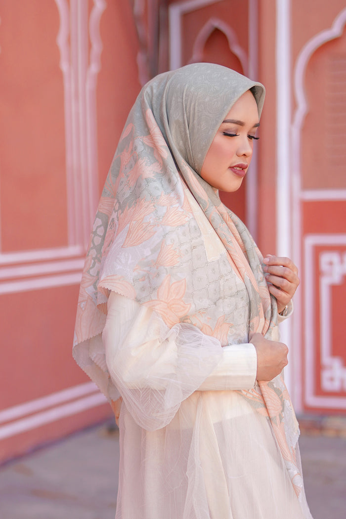Maharani Voal Square XL - Lime