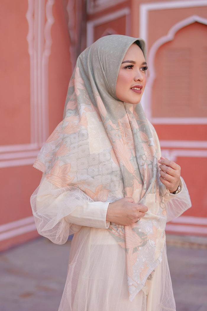 Maharani Voal Square XL - Lime