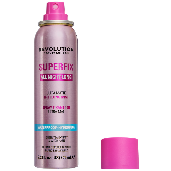Makeup Revolution Superfix All Night Long Waterproof Fixing Mist 75ml