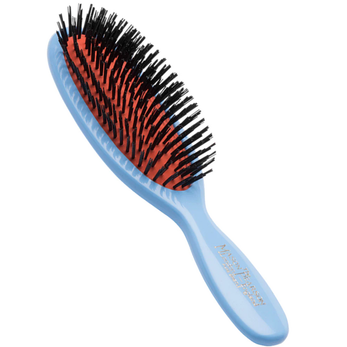Mason Pearson Pocket Boar Bristle Hairbrush Blue B4