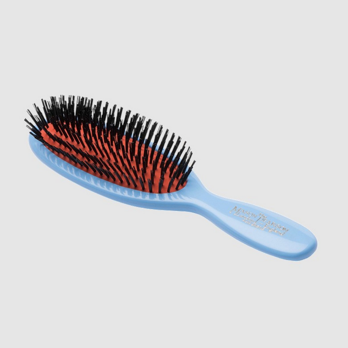 Mason Pearson Pocket Boar Bristle Hairbrush Blue B4