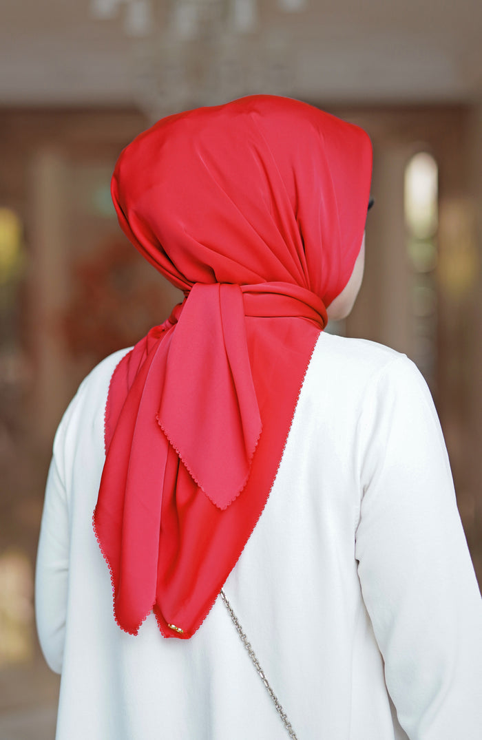 Matte Silk Square - Lychee