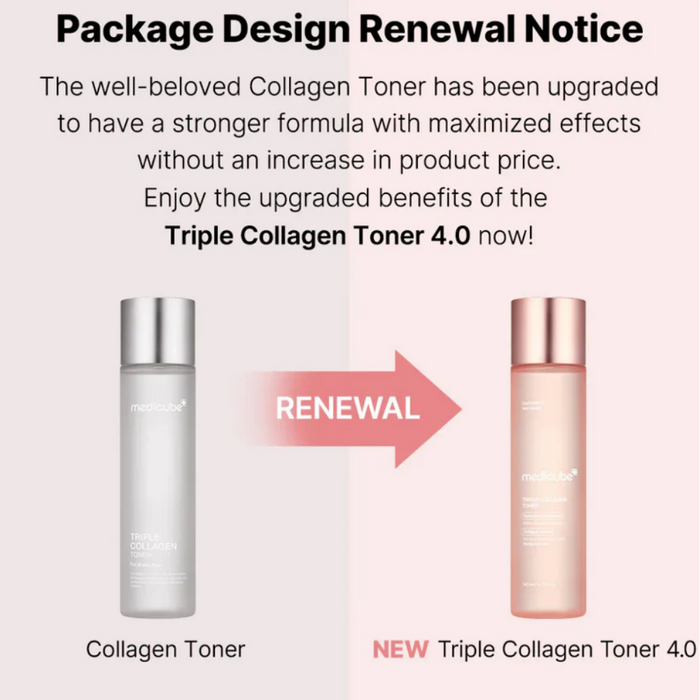 Medicube Triple Collagen Toner 4.0 140ml