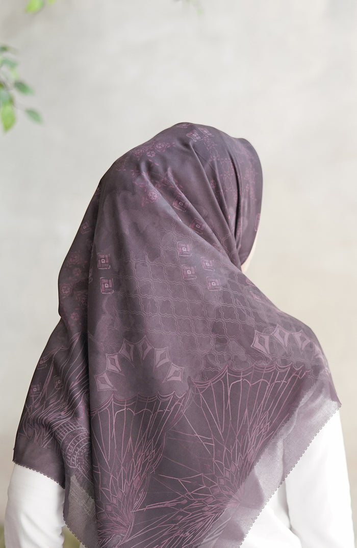 Medina Voal Square XL - Burgundy