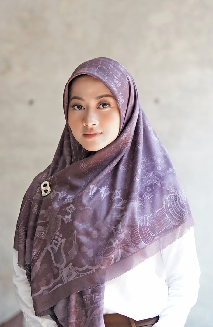 Medina Voal Square XL - Mauve