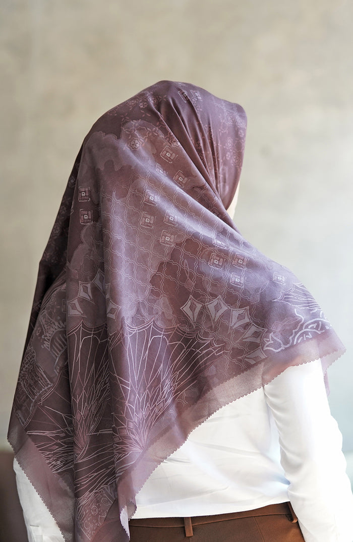 Medina Voal Square XL - Mauve