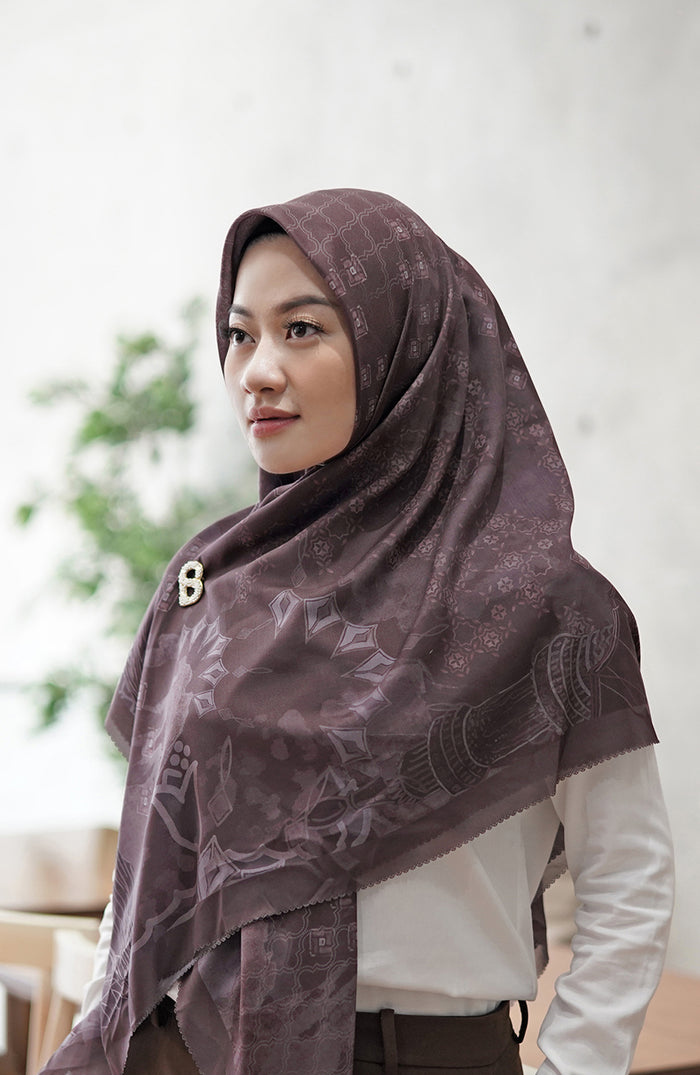 Medina Voal Square XL - Mauve