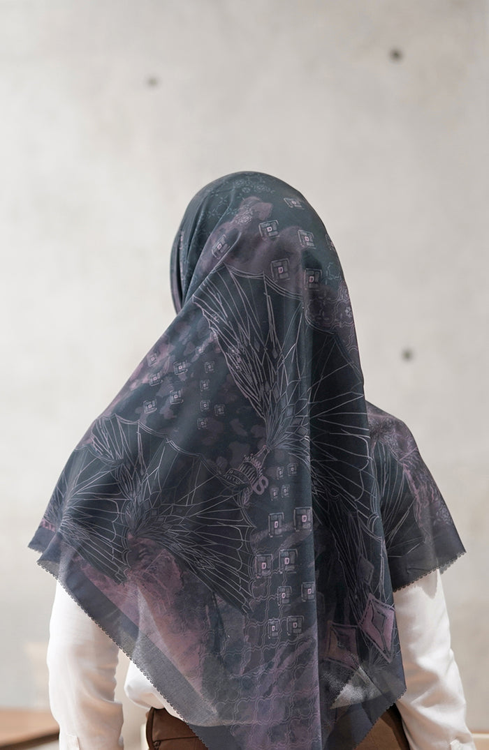 Medina Voal Square XL - Navy