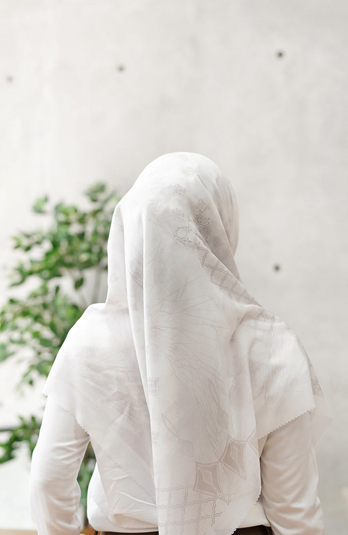 Medina Voal Square XL - White