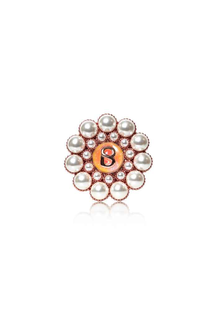 Megan Brooch - Rose Gold