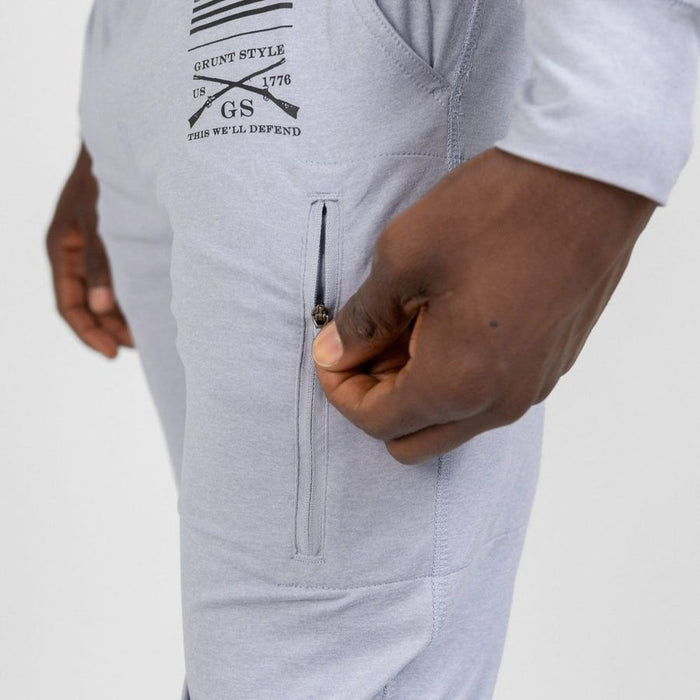 Grunt Style Men's All-Day Jogger - Heather Artic Gray