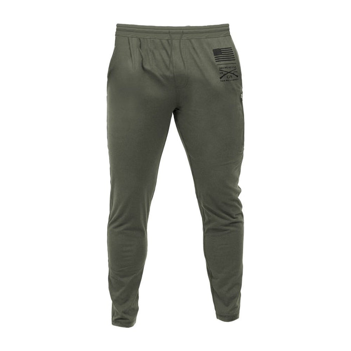 Men's All-Day Jogger - Heather Military Green