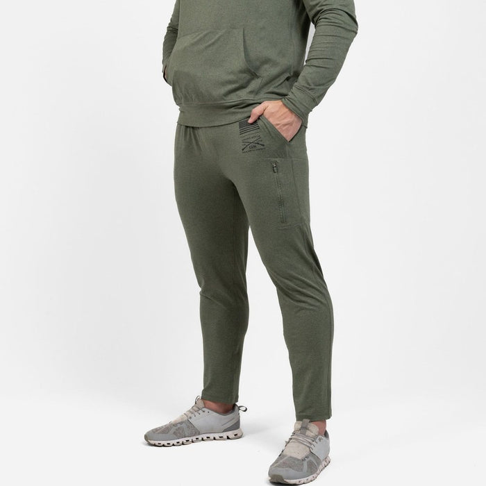 Grunt Style Men's All-Day Jogger - Heather Military Green