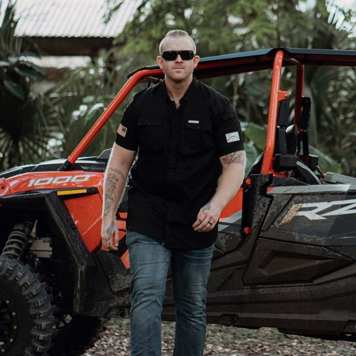 Grunt Style Grunt Style Garage Button Down - Black other tops