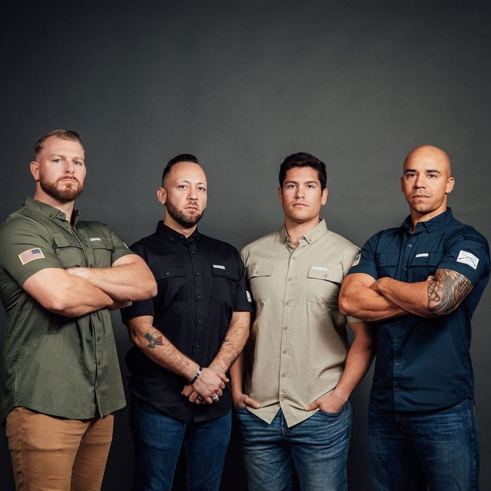 Grunt Style Grunt Style Garage Button Down - Military Green other tops