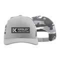 Mens Mesh-Back Silver Camo Cap