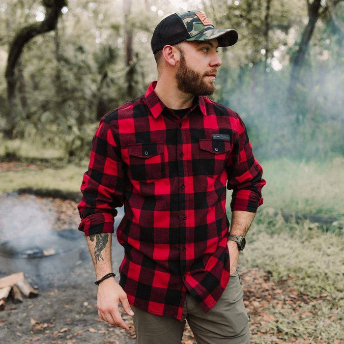 Grunt Style Men's GS Plaid Flannel - Buffalo