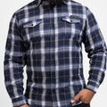 Grunt Style Men's GS Plaid Flannel - Navy