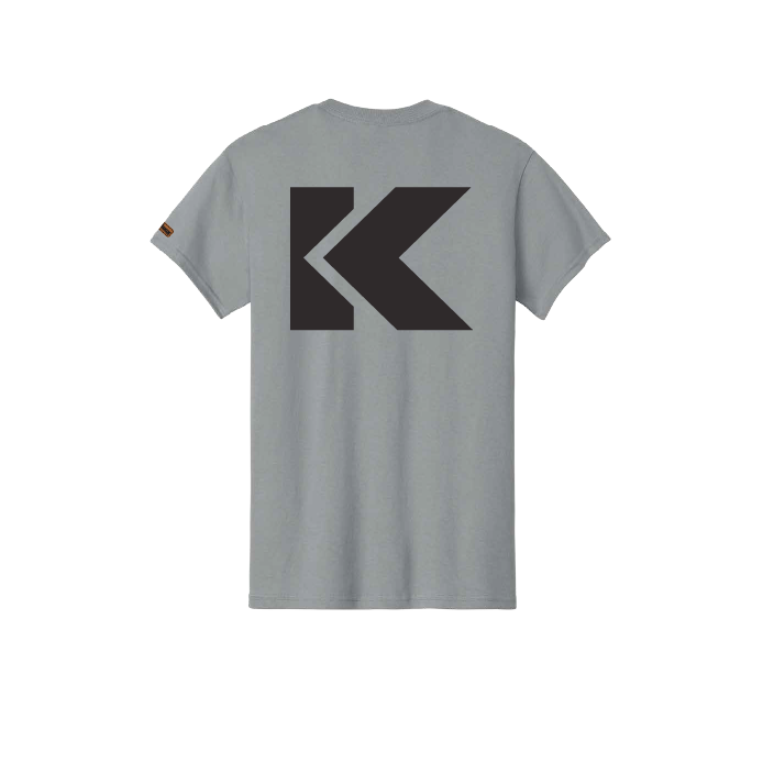 Mens Short Sleeved T-Shirt (Gravel)