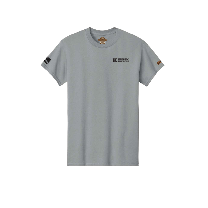 Mens Short Sleeved T-Shirt (Gravel)