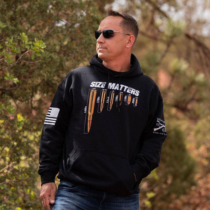 Size Matters Men's Sweatshirt  | Grunt Style