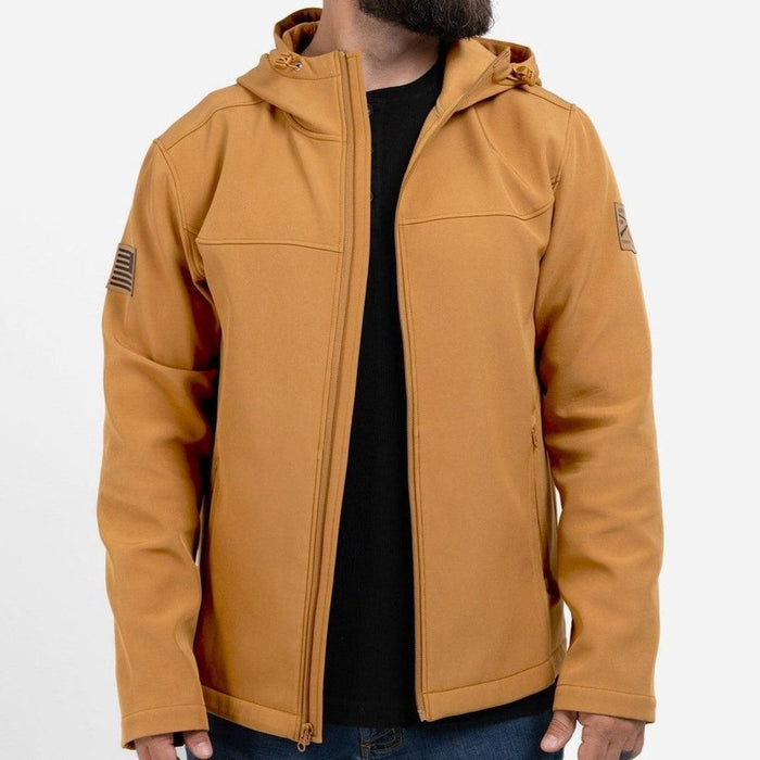 Grunt Style Men's Soft Shell Jacket - Coyote