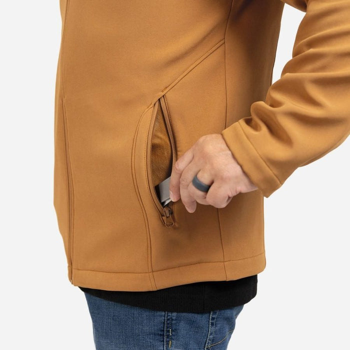 Grunt Style Men's Soft Shell Jacket - Coyote