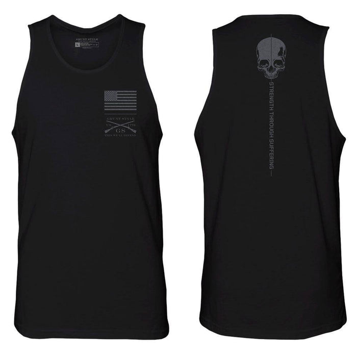 Men's Strength Through Suffering Tank | Patriotic Tank Top