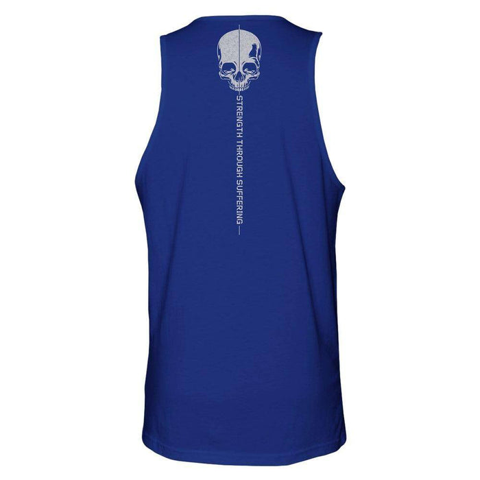 Patriotic  Strength Through Suffering Men's Workout Tank Top