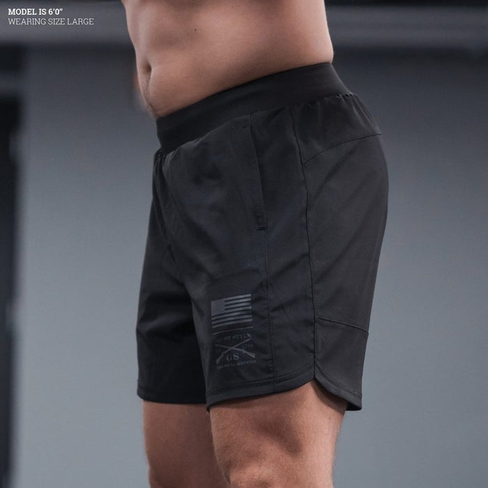 Grunt Style Men's Training Shorts - Black