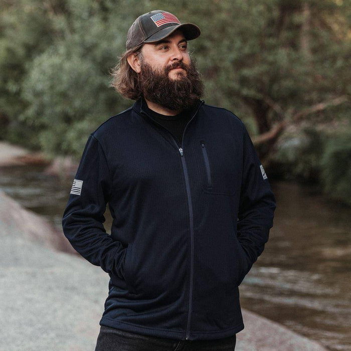 Men's Waffle Top Jacket
