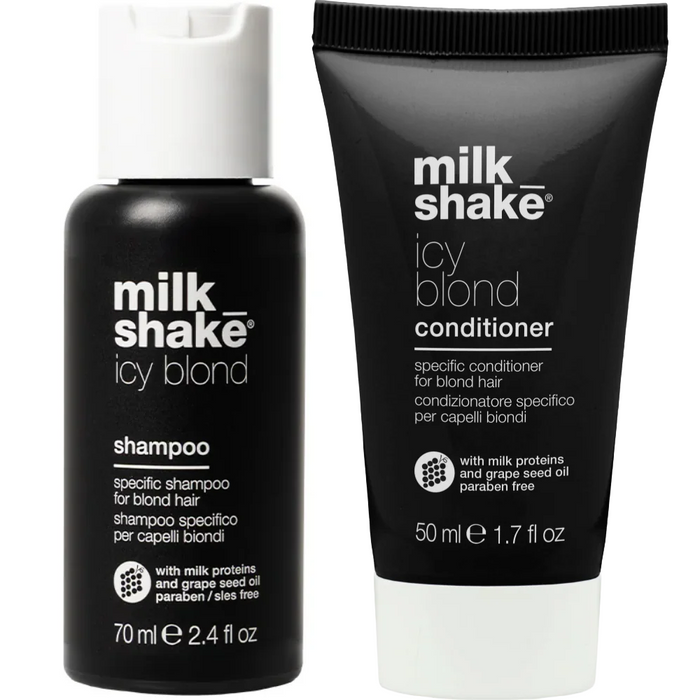milk_shake Icy Blond Specific Shampoo 70ml & Conditioner 50ml Twin
