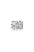Monogram Ring Brooch - Silver