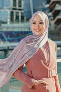 Nada 2 Satin Shawl - Lyre