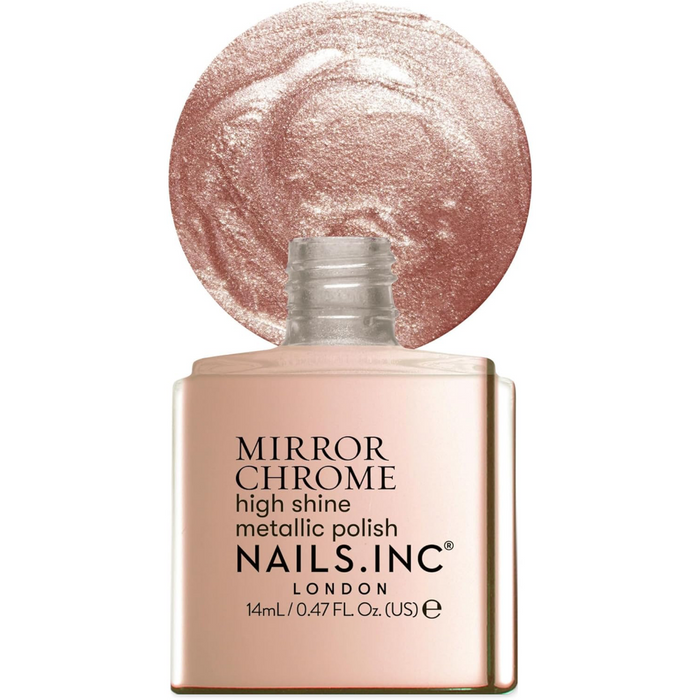 Nails Inc. Mirror Chrome High Shine Metallic Crushin' On Chrome Nail Polish 14ml