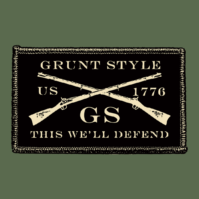 Grunt Style Name Tape Hoodie for Men | Grunt Style
