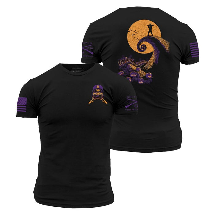 Grunt Style Night Raid Before Christmas T-Shirt - Black T-Shirt