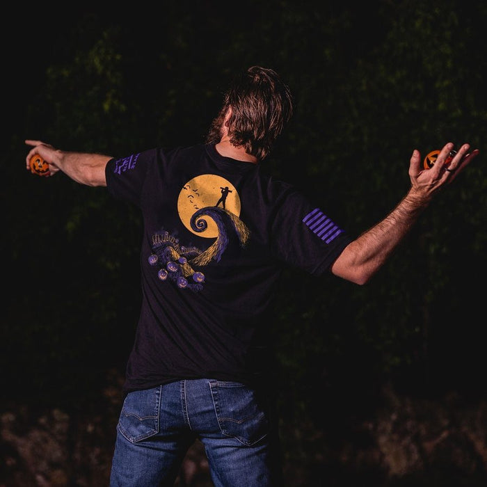 Grunt Style Night Raid Before Christmas T-Shirt - Black