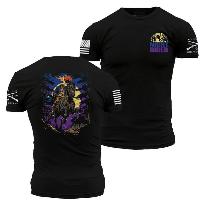 Night Rider T-Shirt - Black